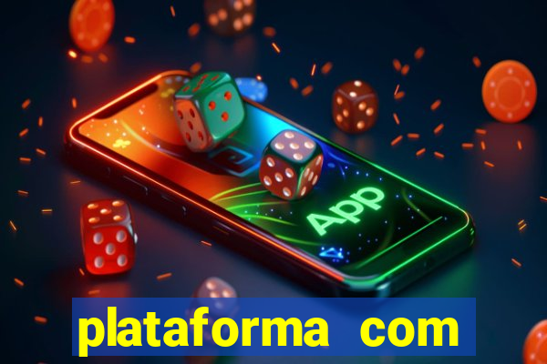 plataforma com porcentagem de ganhos