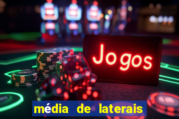 média de laterais por jogo premier league