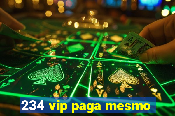 234 vip paga mesmo