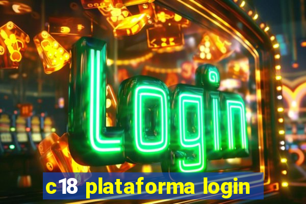 c18 plataforma login