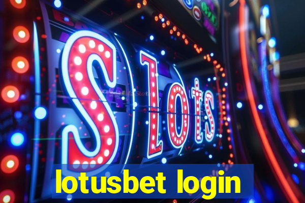 lotusbet login