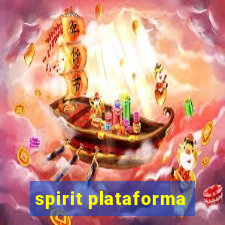 spirit plataforma