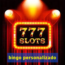 bingo personalizado