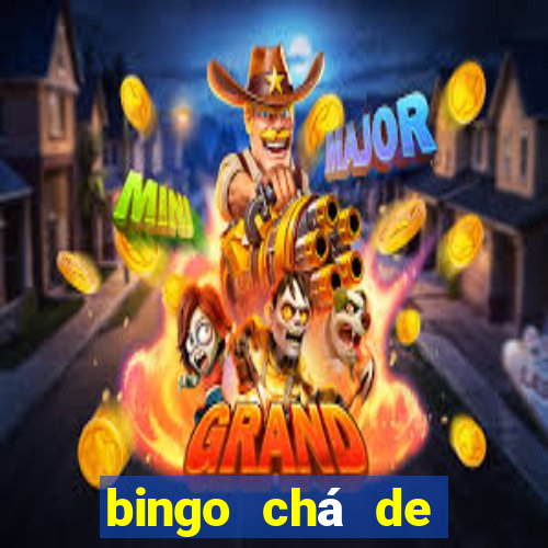 bingo chá de bebê excel